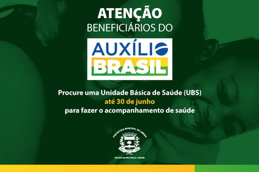 Beneficiários do Auxílio Brasil devem fazer acompanhamento obrigatório em UBSs de Limeira