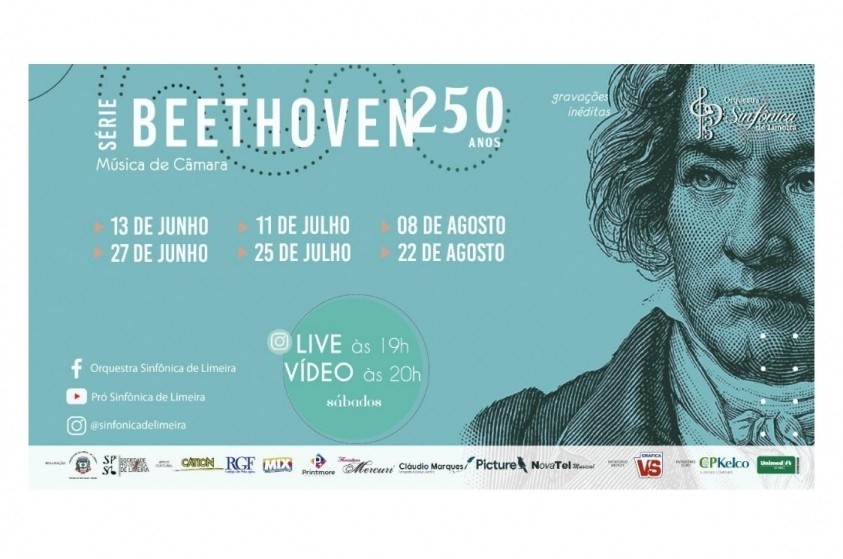 Orquestra Sinfônica apresenta, neste sábado, série ''Beethoven 250 anos''