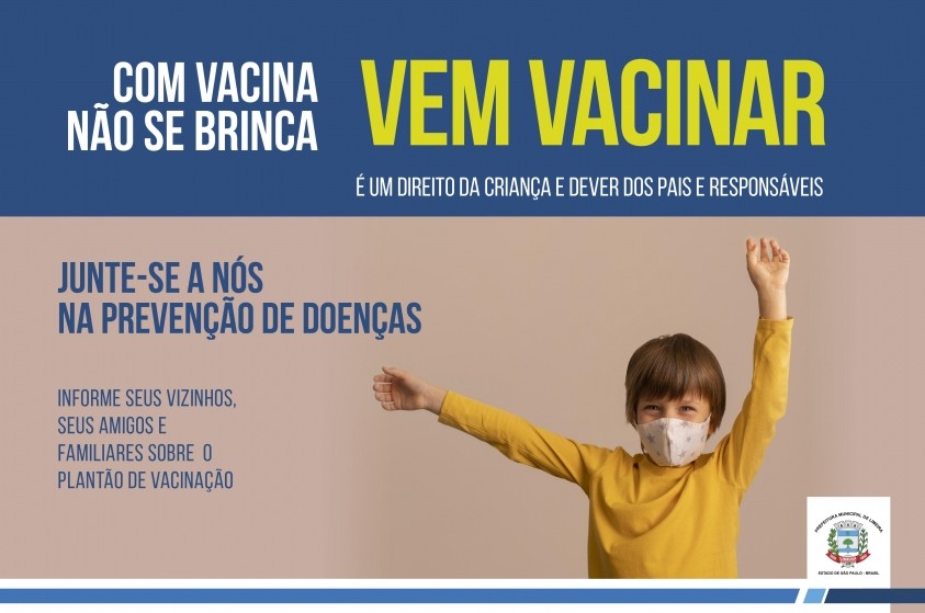 Plantão de Vacinação é amanhã na Vigilância Epidemiológica