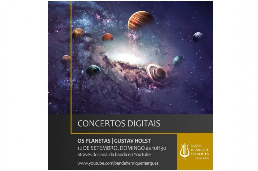 Banda Henrique Marques apresenta suíte orquestral ''Os Planetas''