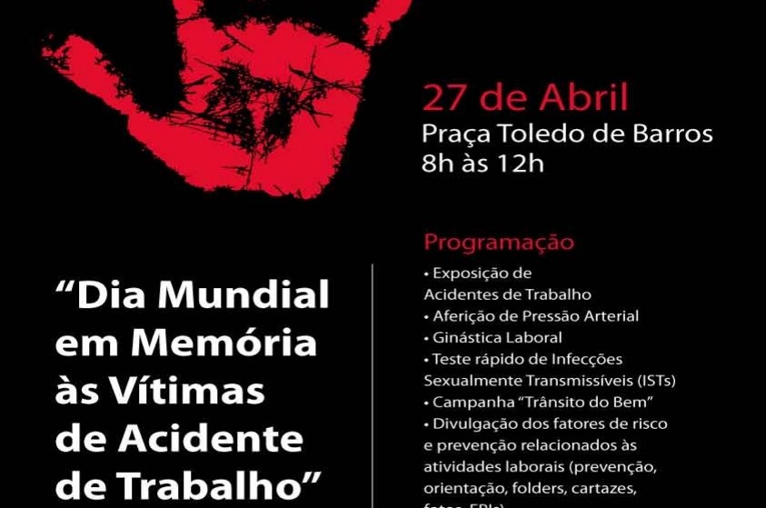 Toledo Barros recebe evento para lembrar vítimas de acidente de trabalho