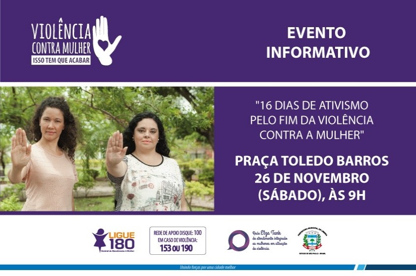 Rede Elza Tank promove ação pelo fim da violência contra a mulher