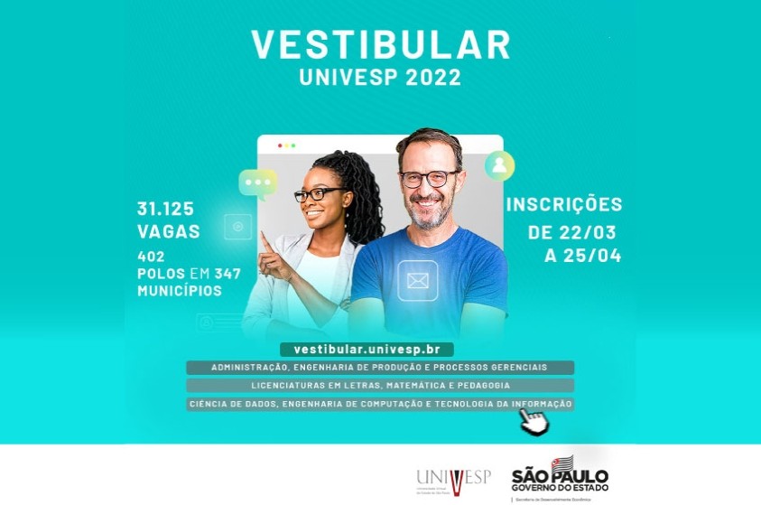 Universidade Virtual de São Paulo abre inscrições para nove cursos 