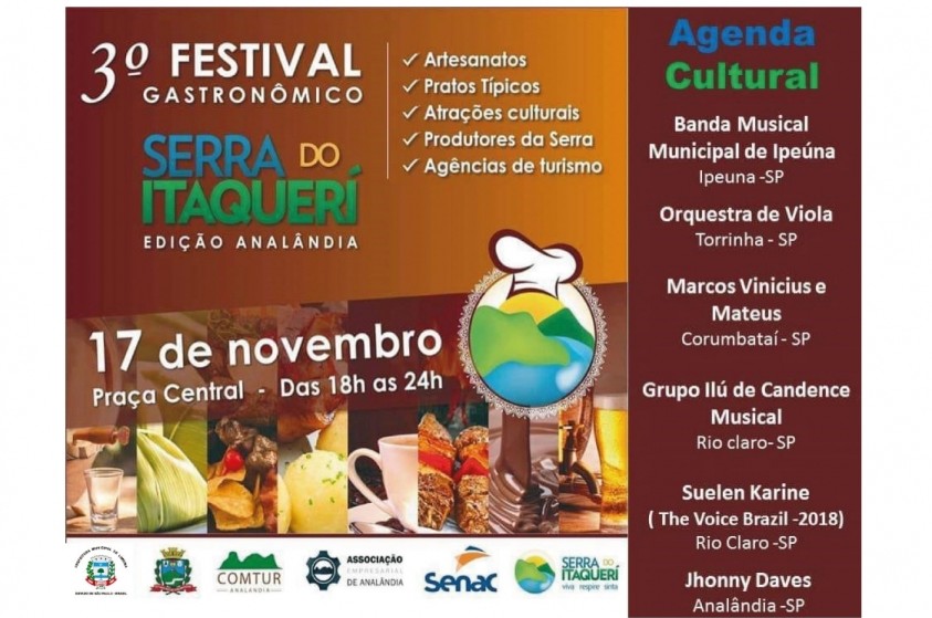 Limeira participa da 3º edição do Festival da Serra do Itaquerí