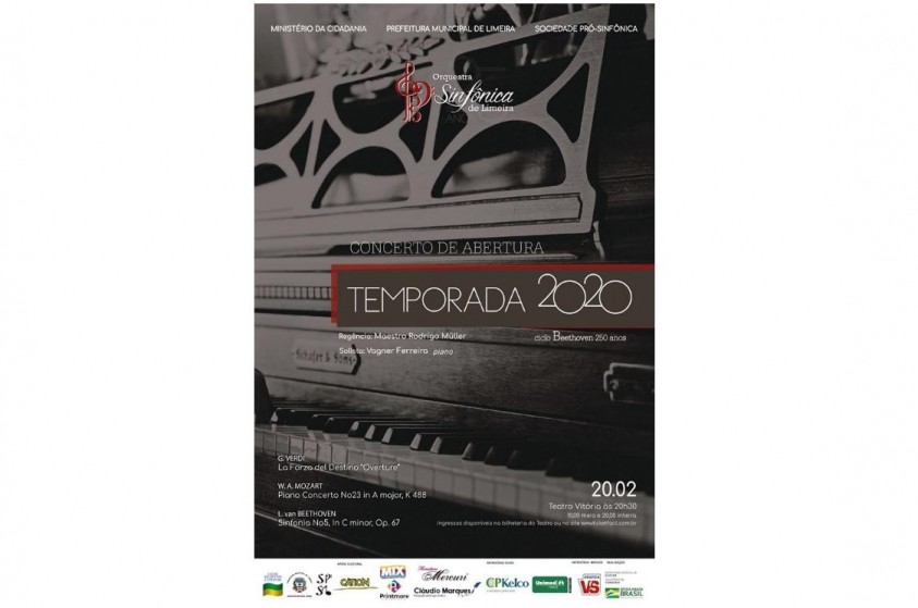 Orquestra Sinfônica de Limeira realiza abertura da Temporada 2020
