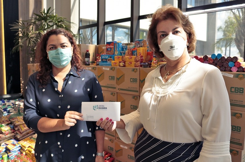 Empresa doa 2 toneladas de alimentos à campanha Limeira Solidária