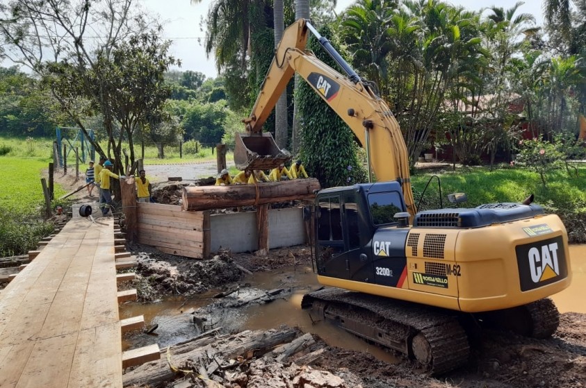 Prefeitura de Limeira inicia reconstrução de ponte