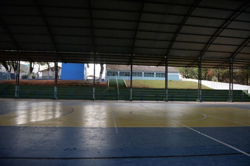 Parceria revitaliza áreas esportivas e social de C. Comunitário do Cecap