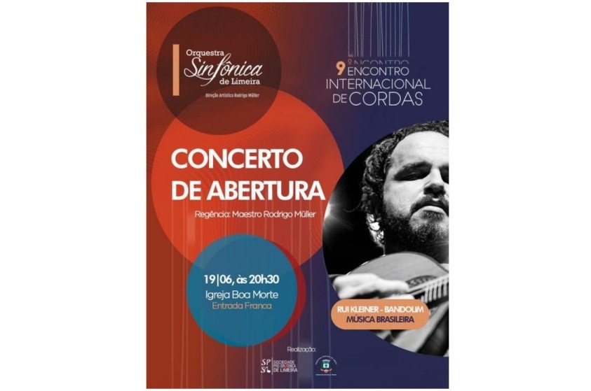 Concerto abre 9ª edição do Encontro Internacional de Cordas