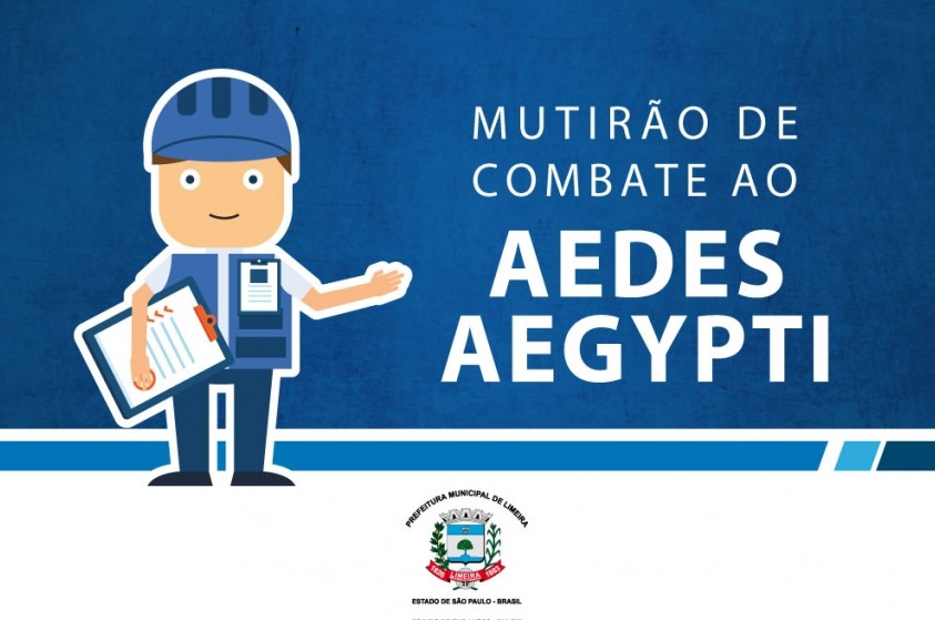 Mutirão Todos juntos contra o Aedes aegypti será realizado amanhã