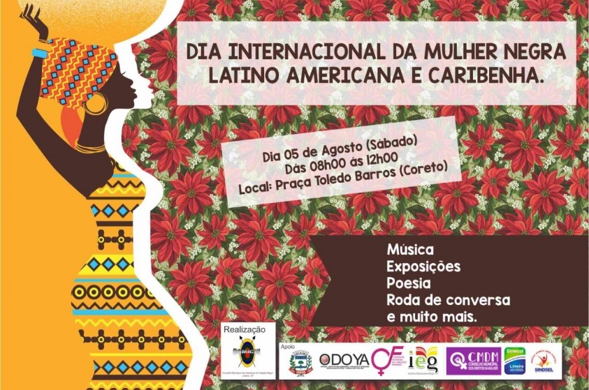 Evento Mulher Negra Latino-Americana e Caribenha é neste sábado