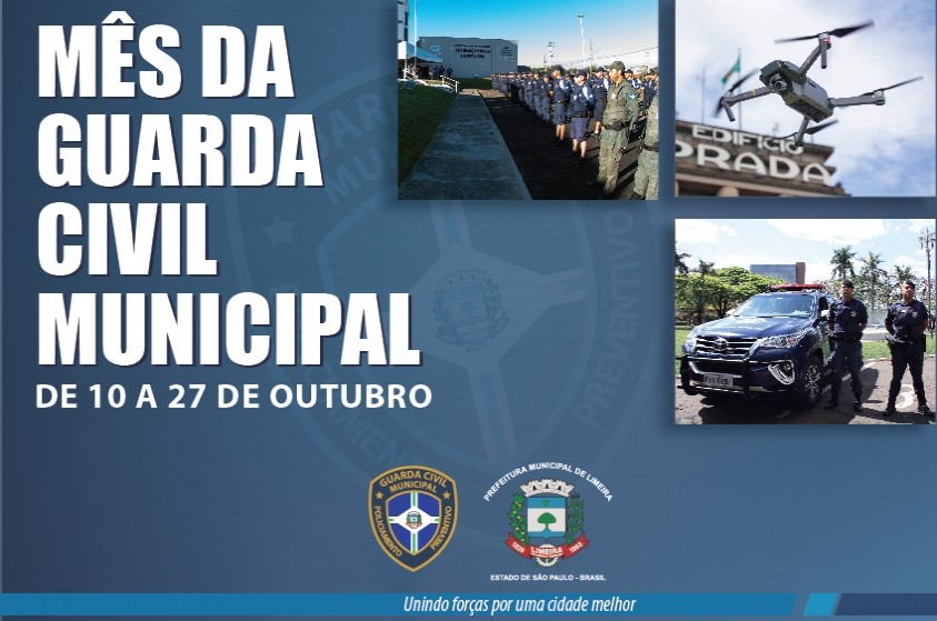 Prefeitura realiza ações em comemoração ao mês do Guarda Civil Municipal