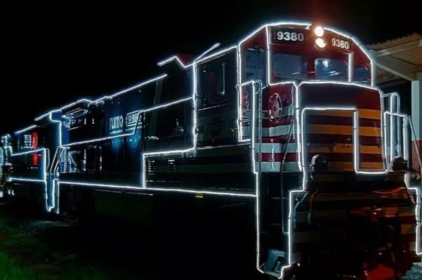 Trem iluminado passará por Limeira amanhã (15)