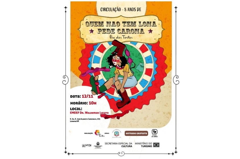 Residencial Roseira recebe espetáculo infantil gratuito no sábado