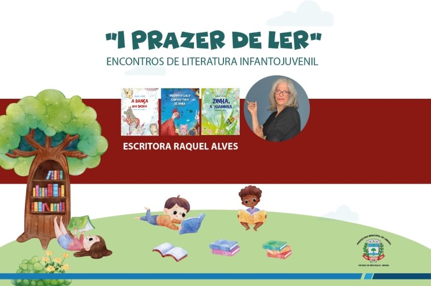 Escolas da rede municipal recebem livros de literatura infantil da autora Raquel Alves