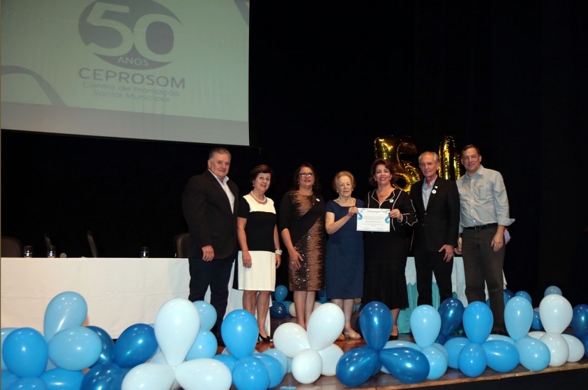 Evento marca os 50 anos de história do Ceprosom