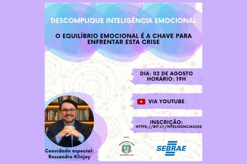 Sebrae realiza painel gratuito sobre inteligência emocional