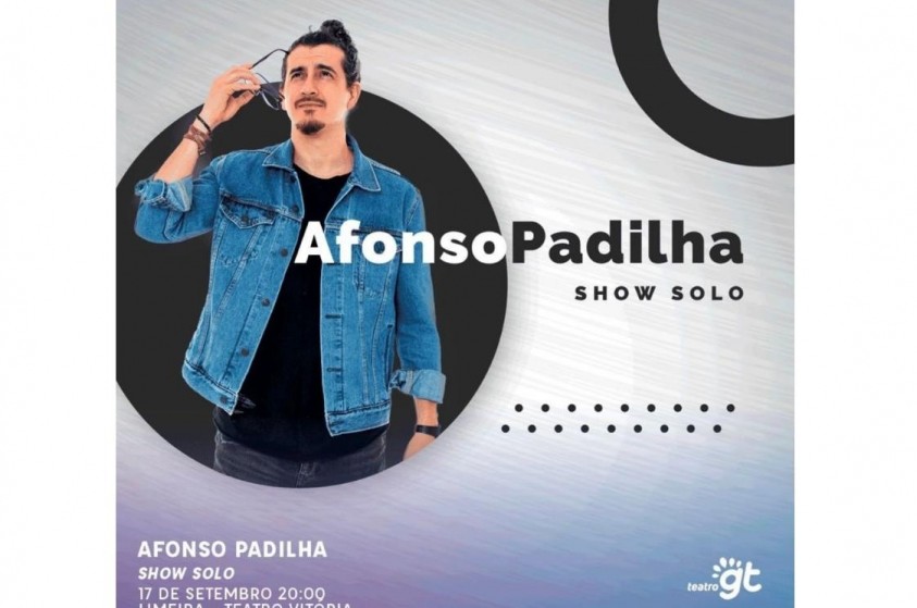 Stand-up com Afonso Padilha é nesta sexta-feira