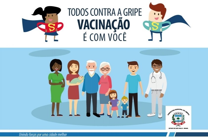 Vacinação contra gripe será retomada amanhã (24) em Limeira, após reabastecimento de estoque