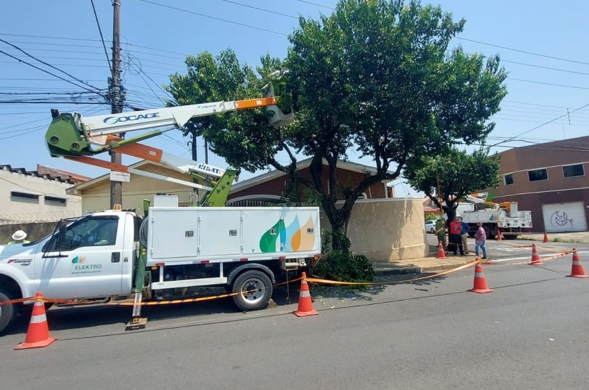 Prefeitura oferece curso de poda e remoção de árvores para funcionários da Elektro