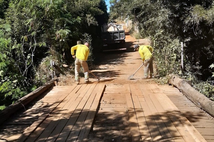 Prefeitura fará manutenção em cinco pontes da zona rural 