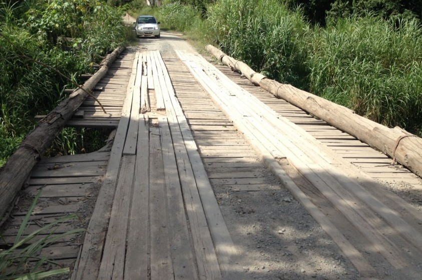 Prefeitura faz levantamento para manutenção em pontes