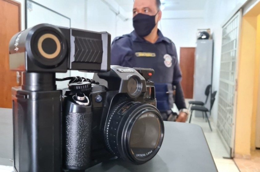 GCM recupera máquina fotográfica furtada
